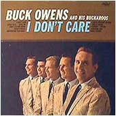 <i>I Dont Care</i> (album) 1964 studio album by Buck Owens