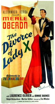 <i>The Divorce of Lady X</i> 1938 British film