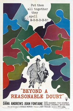 <i>Beyond a Reasonable Doubt</i> (1956 film) 1956 American film directed by Fritz Lang