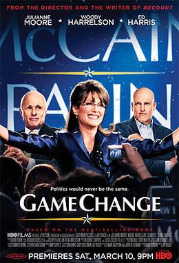 <i>Game Change</i> (film) 2012 television film directed by Jay Roach