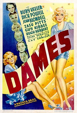 <i>Dames</i> (film) 1934 film by Busby Berkeley, Ray Enright