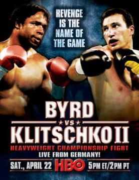 <span class="mw-page-title-main">Chris Byrd vs. Wladimir Klitschko II</span> Boxing competition