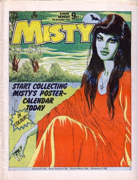 <i>Misty</i> (comics) Weekly British comic magazine targeted to girls