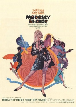 <i>Modesty Blaise</i> (1966 film) 1966 British film by Joseph Losey