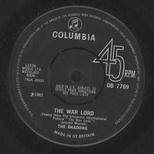 <span class="mw-page-title-main">The War Lord (instrumental)</span> 1965 single by The Shadows