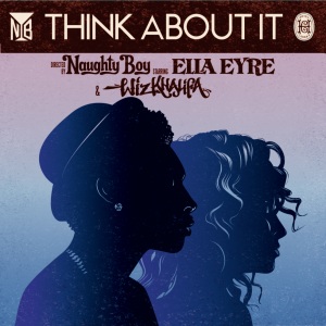 <span class="mw-page-title-main">Think About It (Naughty Boy song)</span> 2013 single by Naughty Boy featuring Wiz Khalifa and Ella Eyre