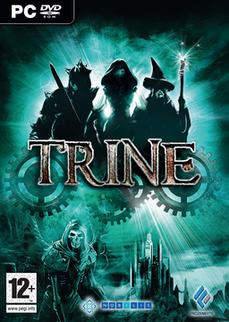 <i>Trine</i> (video game) 2009 puzzle-platform video game