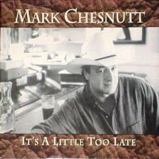 <span class="mw-page-title-main">It's a Little Too Late (Mark Chesnutt song)</span> 1996 single by Mark Chesnutt