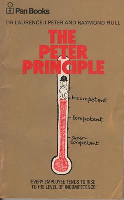 <span class="mw-page-title-main">Peter principle</span> Management concept by Laurence J. Peter