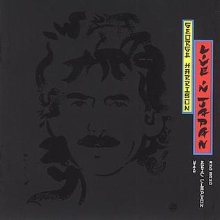 <i>Live in Japan</i> (George Harrison album) 1992 live album by George Harrison with Eric Clapton and Band