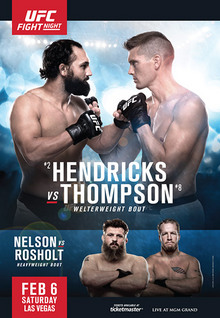 <span class="mw-page-title-main">UFC Fight Night: Hendricks vs. Thompson</span> UFC mixed martial arts event in 2016