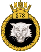 <span class="mw-page-title-main">878 Naval Air Squadron</span> Defunct flying squadron of the Royal Navys Fleet Air Arm