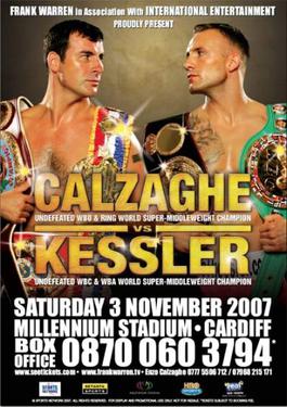 <span class="mw-page-title-main">Joe Calzaghe vs. Mikkel Kessler</span> Boxing competition