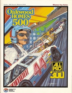 <span class="mw-page-title-main">1988 Oakwood Homes 500</span> 25th race of the 1988 NASCAR Winston Cup Series