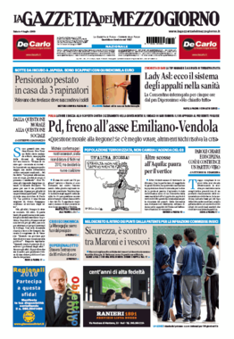 <i>La Gazzetta del Mezzogiorno</i> Regional newspaper in Italy