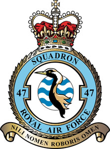 <span class="mw-page-title-main">No. 47 Squadron RAF</span> Flying squadron of the Royal Air Force