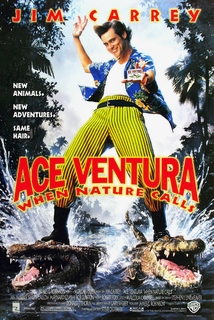 <i>Ace Ventura: When Nature Calls</i> 1995 American film directed by Steve Oedekerk