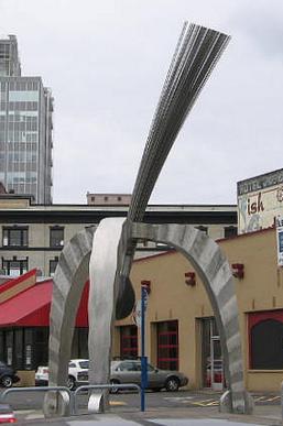 <i>Pod</i> (sculpture) Sculpture in Portland, Oregon