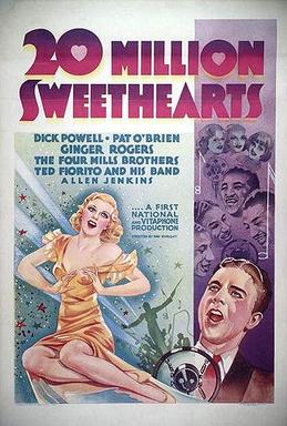 <i>Twenty Million Sweethearts</i> 1934 film by Ray Enright