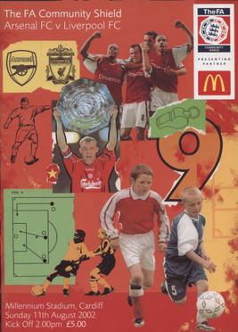 <span class="mw-page-title-main">2002 FA Community Shield</span> Football match