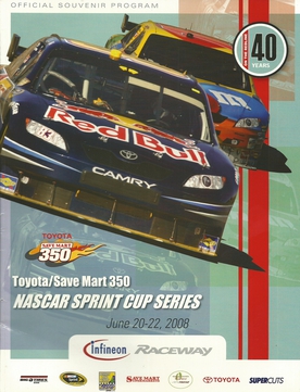 <span class="mw-page-title-main">2008 Toyota/Save Mart 350</span> Motor car race