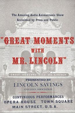 <span class="mw-page-title-main">Great Moments with Mr. Lincoln</span> Stage show at Disneyland