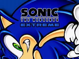 <i>Sonic Extreme</i> Prototype video game