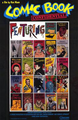 <i>Comic Book Confidential</i> 1988 film by Ron Mann