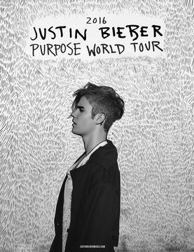 <span class="mw-page-title-main">Purpose World Tour</span> 2016–17 concert tour by Justin Bieber