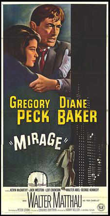 <i>Mirage</i> (1965 film) 1965 American thriller film directed by Edward Dmytryk