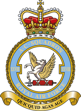 <span class="mw-page-title-main">No. 28 Squadron RAF</span> Flying squadron of the Royal Air Force