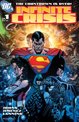 <span class="mw-page-title-main">Infinite Crisis</span> 2005–2006 comic book limited miniseries by DC Comics