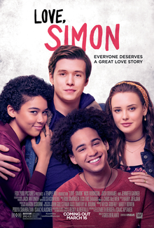 <i>Love, Simon</i> 2018 American teen romantic comedy drama film