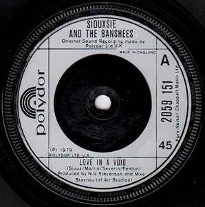 <span class="mw-page-title-main">Love in a Void</span> 1979 song by Siouxsie and the Banshees