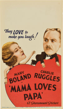 <i>Mama Loves Papa</i> (1933 film) 1933 film by Norman Z. McLeod