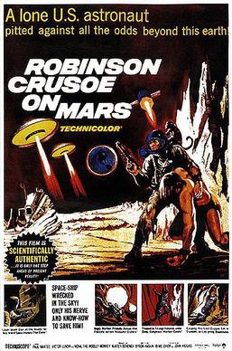 <i>Robinson Crusoe on Mars</i> 1964 American SF film by Byron Haskin