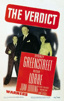 <i>The Verdict</i> (1946 film) 1946 film by Don Siegel