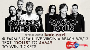 <span class="mw-page-title-main">2013 Summer Tour</span> 2013 concert tour by Matchbox Twenty and the Goo Goo Dolls