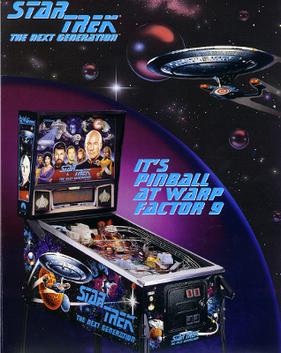 <i>Star Trek: The Next Generation</i> (pinball) 1993 pinball machine