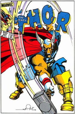 <span class="mw-page-title-main">Beta Ray Bill</span> Marvel Comics fictional character