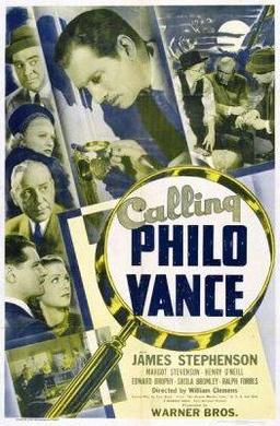 <i>Calling Philo Vance</i> 1940 film by William Clemens