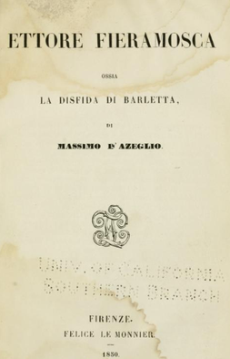 <i>Ettore Fieramosca</i> (novel)