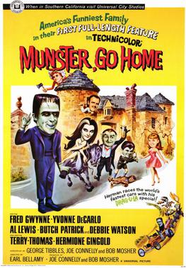 <i>Munster, Go Home!</i> 1966 American comedy film directed by Earl Bellamy