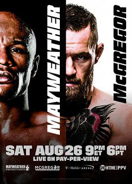 <span class="mw-page-title-main">Floyd Mayweather Jr. vs. Conor McGregor</span> 2017 professional boxing match