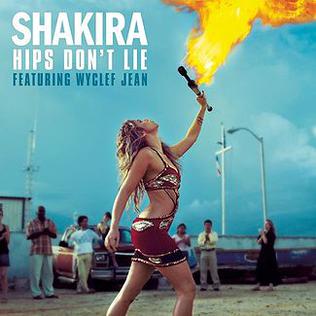 <span class="mw-page-title-main">Hips Don't Lie</span> 2006 single by Shakira featuring Wyclef Jean