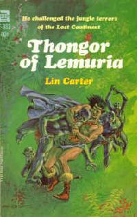 <i>Thongor of Lemuria</i> 1966 novel by Lin Carter