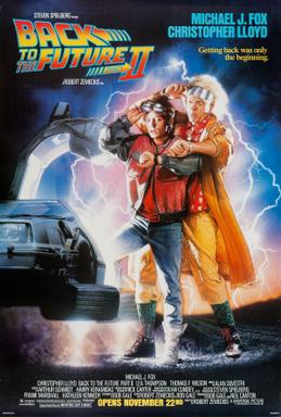 <i>Back to the Future Part II</i> 1989 film by Robert Zemeckis