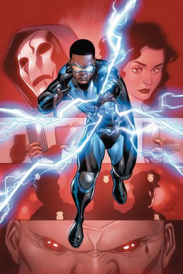 <span class="mw-page-title-main">Black Lightning</span> Fictional character from DC Comics