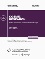 <i>Cosmic Research</i> Academic journal