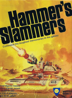 <i>Hammers Slammers</i> (board game) 1984 board wargame